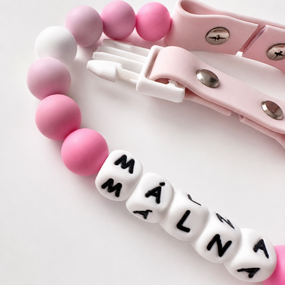 Barbie vibes- rózsaszín névre szóló nyaklánc nyakörv